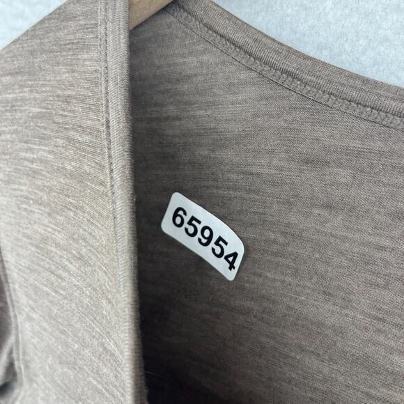 Woolx Women's Long Sleeve Brown Top - Picture 14 of 14